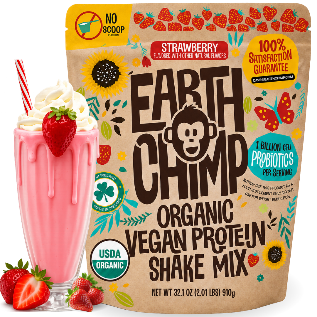 EarthChimp Organic Vegan Protein Powder